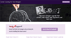 Desktop Screenshot of jenbunk.com